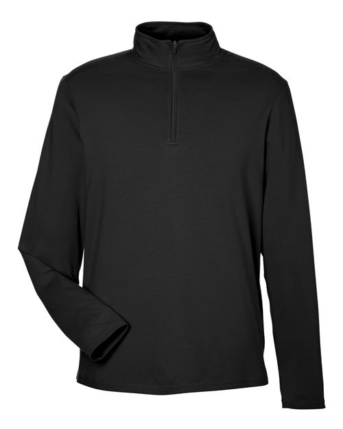 Devon & Jones DG425 Men's Raleigh Stretch Quarter-Zip Pullover - Custom Decorated