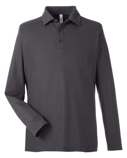 CORE365 CE112L Men's Fusion ChromaSoft Long Sleeve Pique Polo