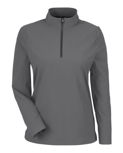 Devon & Jones DG410W Women's CrownLux Performance Windsor Welded Quarter-Zip Pullover