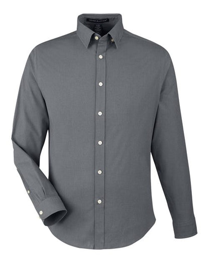 Devon & Jones DG505 Men's CrownLux Performance Spencer Poplin Dress Shirt