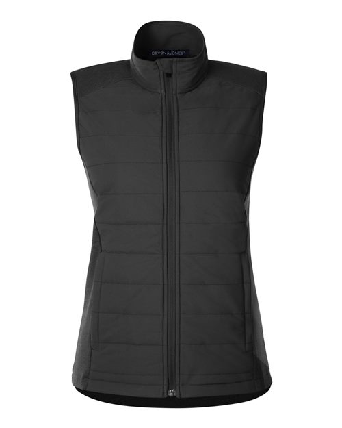 Devon & Jones DG706W Women's New Classics Charleston Hybrid Vest - Custom Decorated