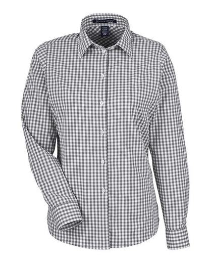 Devon & Jones DG536W Women's CrownLux Performance Gingham Dress Shirt