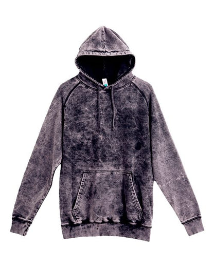 Lane Seven LST004 Unisex Vintage Raglan Hooded Sweatshirt - Custom Decorated