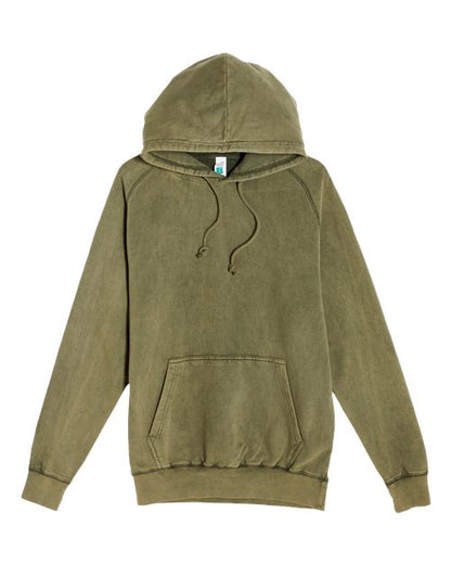 Lane Seven LST004 Unisex Vintage Raglan Hooded Sweatshirt