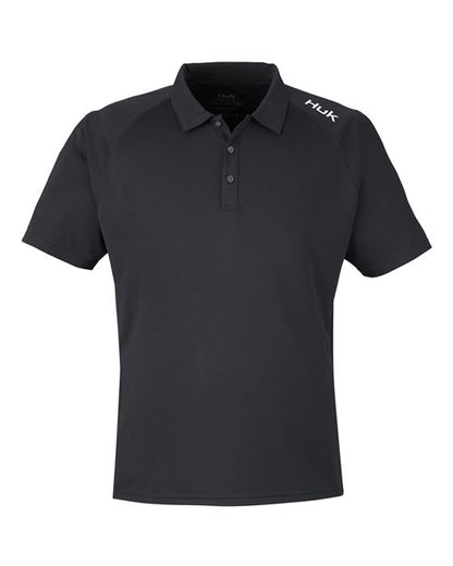 HUK H12L005 Men's LoPro Solid Performance Polo - Custom Decorated