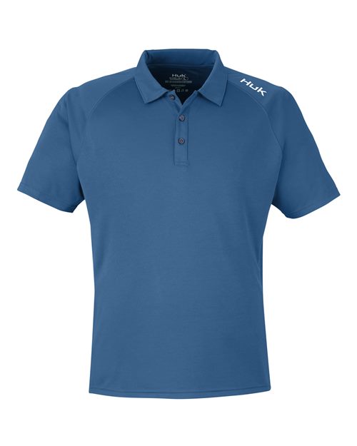 HUK H12L005 Men's LoPro Solid Performance Polo