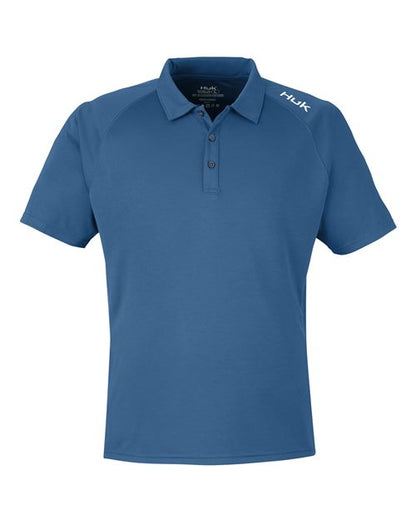 HUK H12L005 Men's LoPro Solid Performance Polo
