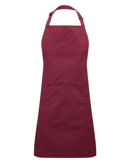 Artisan Collection by Reprime RP154 Recycled Pocket Bib Apron - Custom Decorated