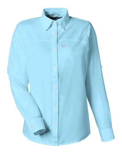 HUK H615006 Women's Tide Point Long Sleeve Shirt