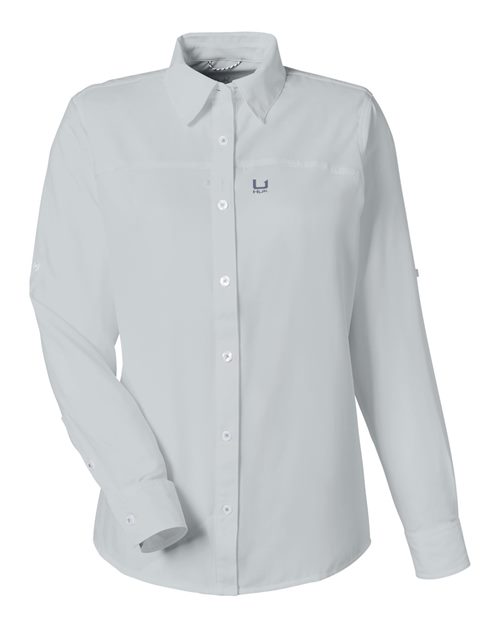 HUK H615006 Women's Tide Point Long Sleeve Shirt