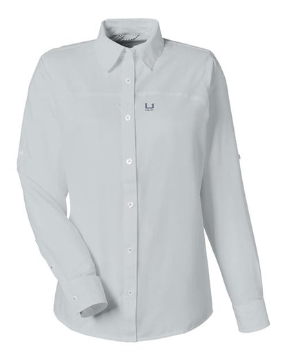 HUK H615006 Women's Tide Point Long Sleeve Shirt