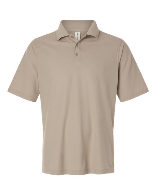 Harriton M105 Men's Maverick CVC Pique Polo