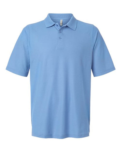 Harriton M105 Men's Maverick CVC Pique Polo