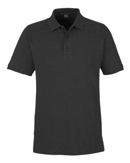 Harriton M205 Men's Valiant Cotton Snag Protect Polo - Custom Decorated