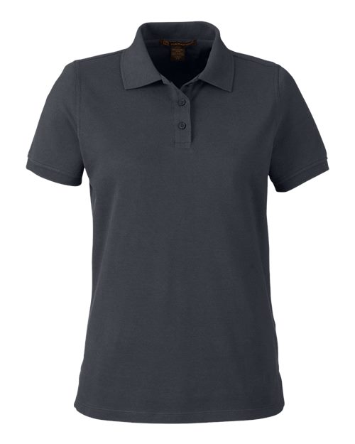 Harriton M205W Women's Valiant Cotton Snag Protect Polo