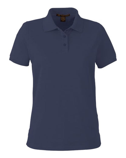 Harriton M205W Women's Valiant Cotton Snag Protect Polo