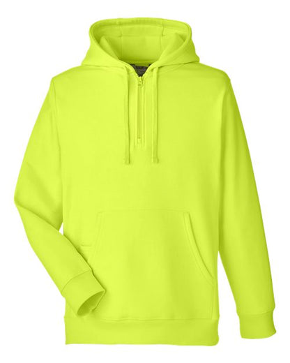 Team 365 TT97 Unisex Zone HydroSport Heavyweight Quarter-Zip Hooded Sweatshirt