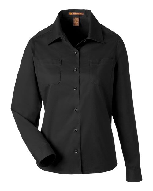 Harriton M585LW Women's Advantage IL Workshirt - Custom Decorated