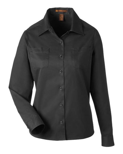 Harriton M585LW Women's Advantage IL Workshirt
