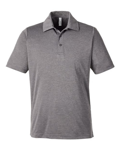 Team 365 TT51H Men's Zone Sonic Heather Performance Polo