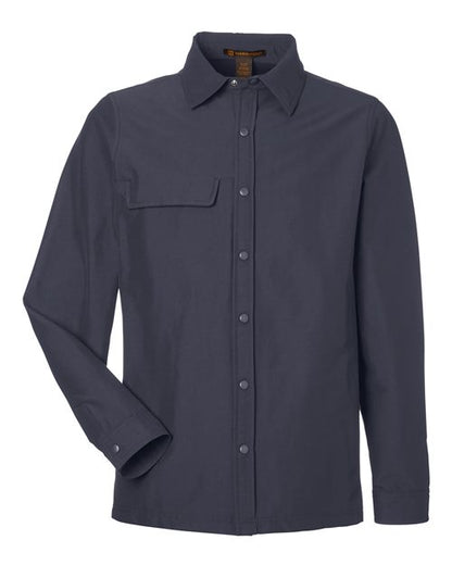 Harriton M72 Unisex Flex Twill Overshirt Jacket