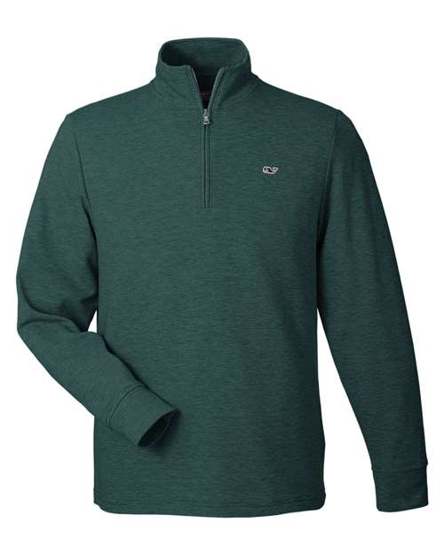 vineyard vines K002708 Men's Saltwater Quarter-Zip Pullover - Custom Decorated