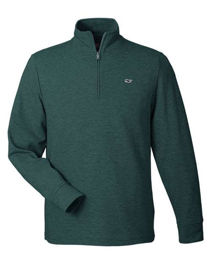 vineyard vines K002708 Men's Saltwater Quarter-Zip Pullover - Custom Decorated