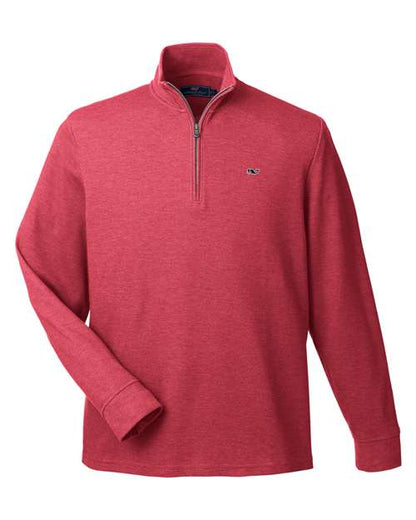 vineyard vines K002708 Men's Saltwater Quarter-Zip Pullover