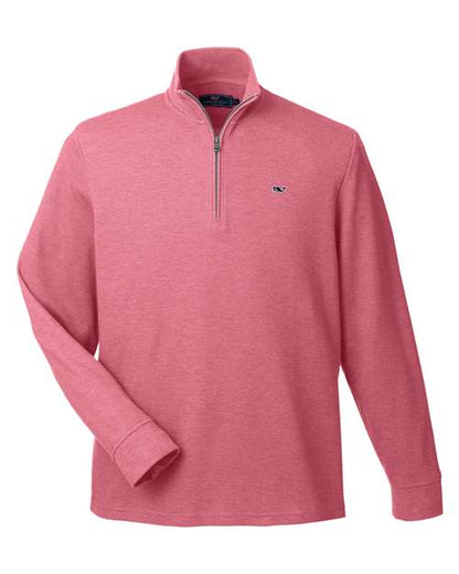 vineyard vines K002708 Men's Saltwater Quarter-Zip Pullover