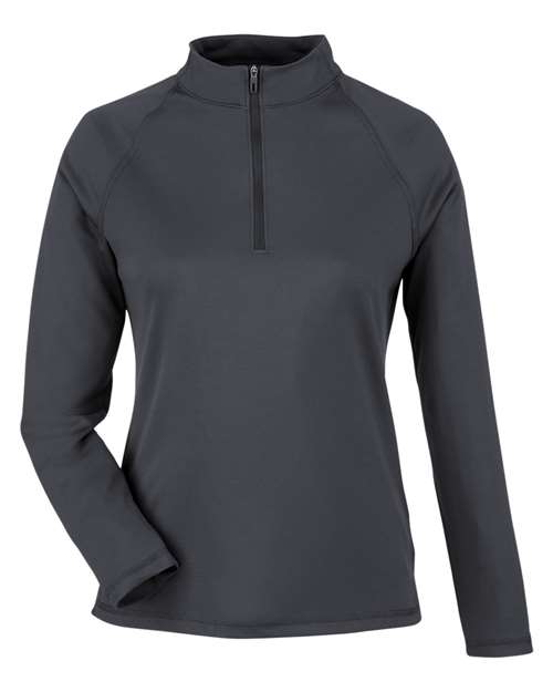 North End NE410W Women's Revive Coolcore Quarter-Zip Pullover