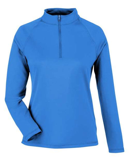 North End NE410W Women's Revive Coolcore Quarter-Zip Pullover