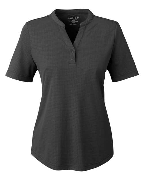 North End NE102W Women's Replay Recycled Polo - Custom Decorated