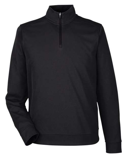 North End NE412 Men's Express Tech Performance Pique Quarter-Zip Pullover - Custom Decorated