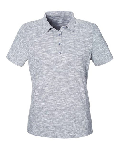 North End NE115W Women's Eclipse Jacquard Polo - Custom Decorated