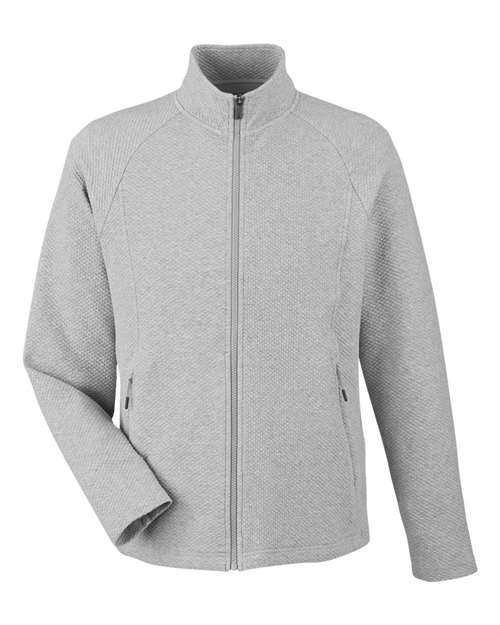 North End NE727 Men's Spirit Textured Full-Zip