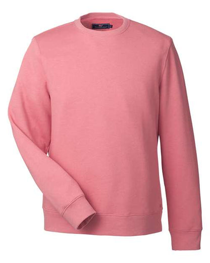 vineyard vines K002711 Men's Garment-Dyed Crewneck Sweatshirt - Custom Decorated