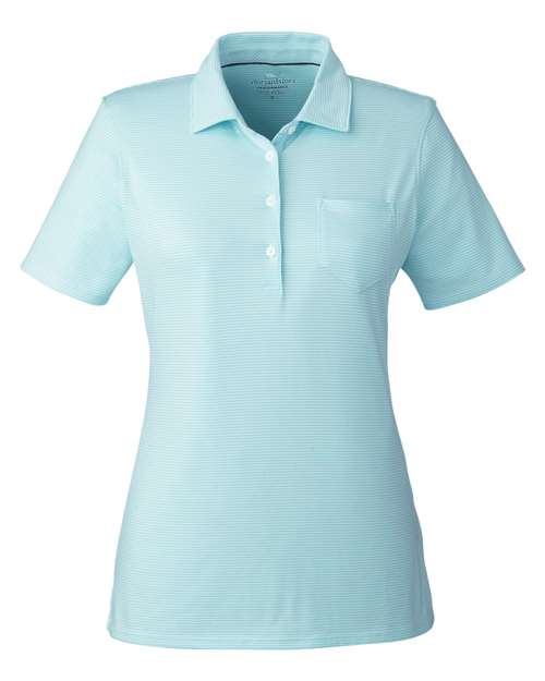 vineyard vines G001320 Women's Fanshell Polo - Custom Decorated