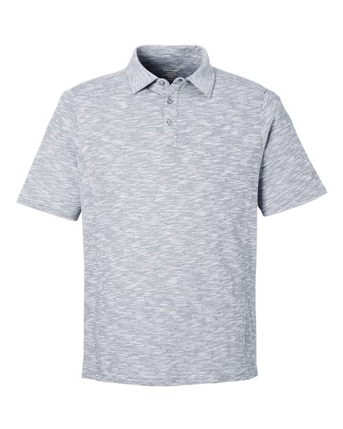 North End NE115 Men's Eclipse Jacquard Polo - Custom Decorated