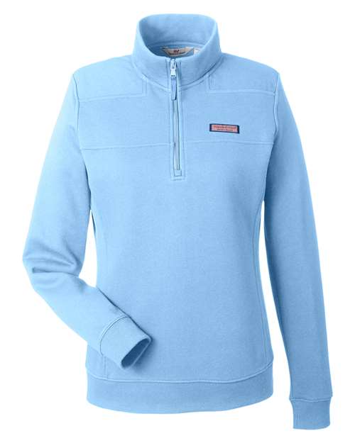 vineyard vines K002795 Womens Collegiate Shep Quarter-Zip Sweatshirt