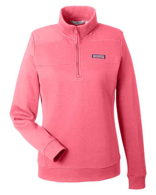 vineyard vines K002795 Womens Collegiate Shep Quarter-Zip Sweatshirt