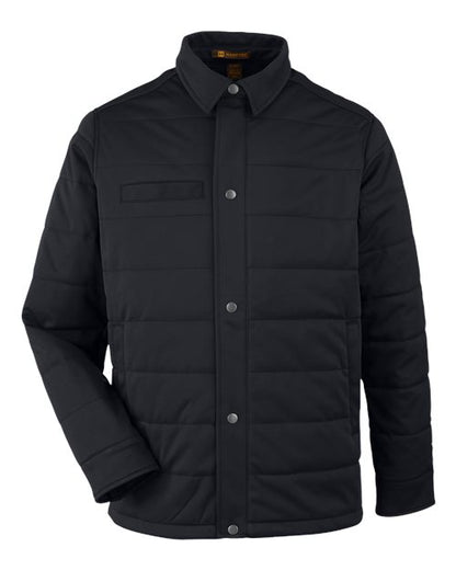 Harriton M821 Unisex Guardian Soft Shell Chore Coat - Custom Decorated