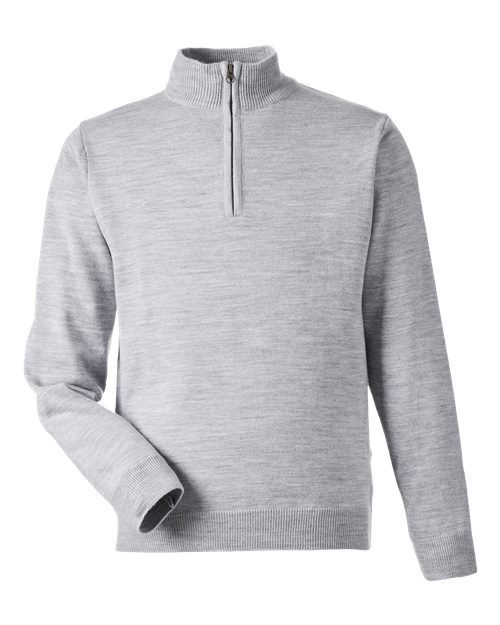 Harriton M421 Unisex Pilbloc Quarter-Zip Pullover Sweater