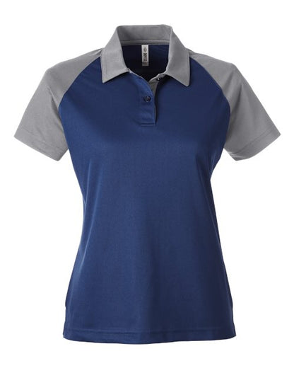 Team 365 TT21CW Women's Command Snag-Protection Colorblock Polo - Custom Decorated
