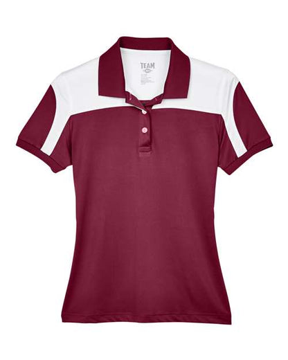 Team 365 TT22W Women's Victor Performance Polo - Custom Decorated