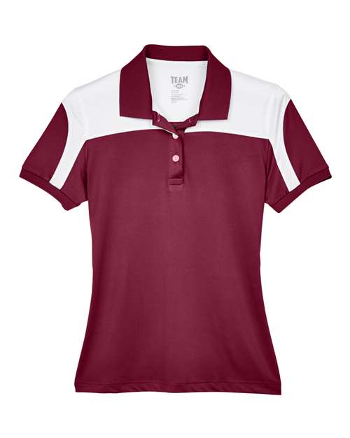 Team 365 TT22W Women's Victor Performance Polo - Custom Decorated