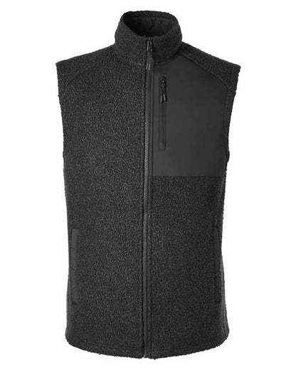 North End NE714 Men's Aura Sweater Fleece Vest - Custom Decorated
