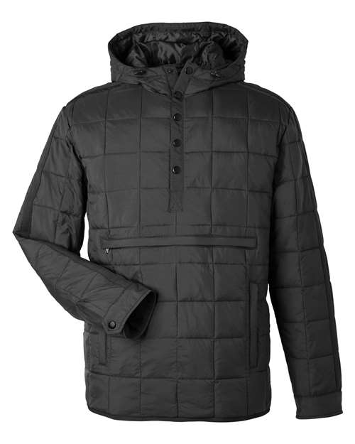 North End NE722 Unisex Aura Packable Anorak - Custom Decorated