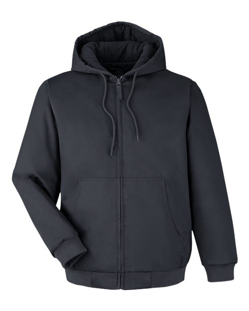 Harriton M722T Unisex Tall ClimaBloc Heavyweight Hooded Full-Zip Jacket