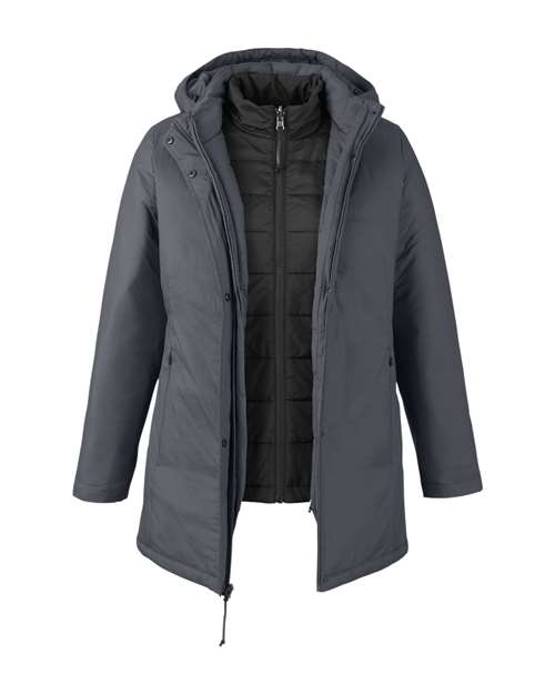 CORE365 CE725W Women's Inspire 3-in-1 Jacket with Insulated Liner