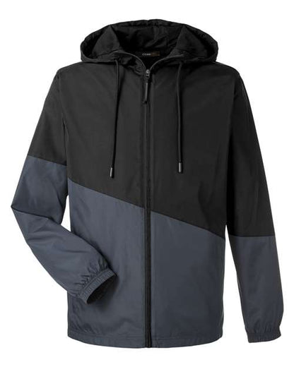 CORE365 CE710 Unisex Techno Lite Colorblock Windbreaker - Custom Decorated